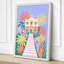 Garden Pathway Tropical - Wrapped Canvas-2063806468-2063806524