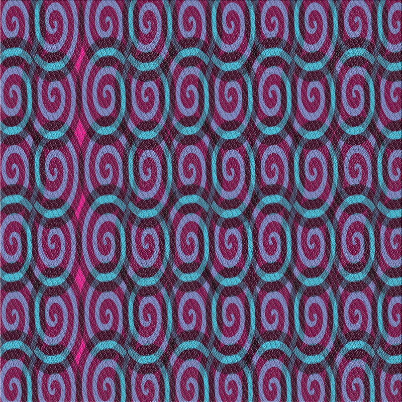 Tapis de zone mauve à motifs, Carré 3 pi