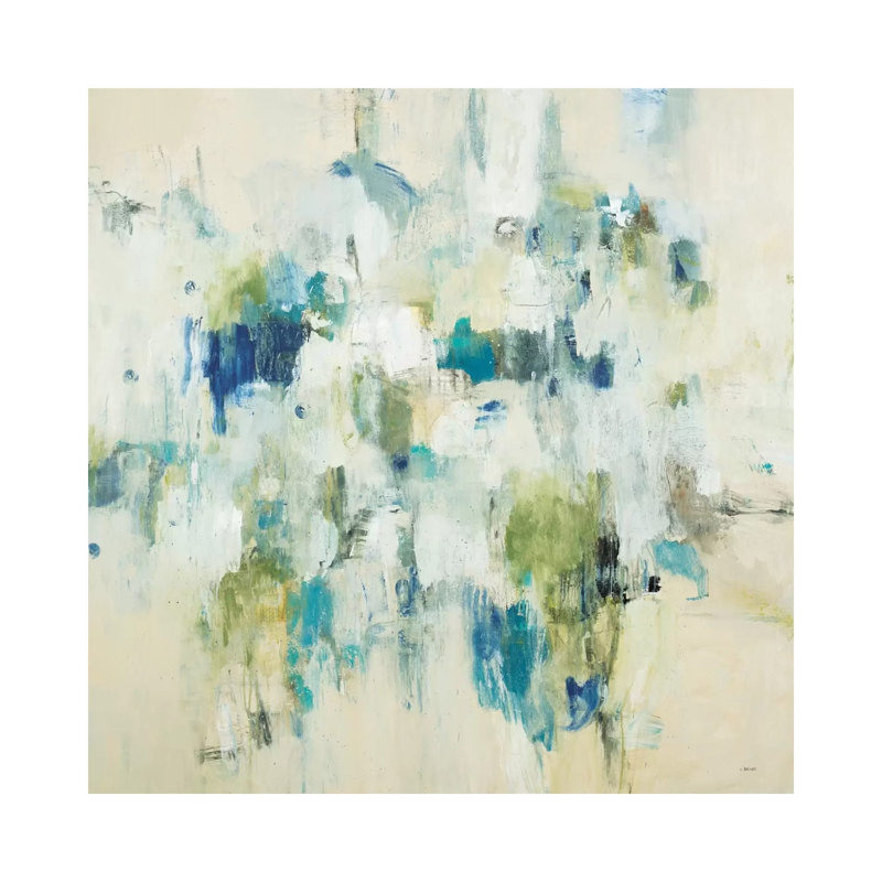 Casual Moments by L Baines - Wrapped Canvas Painting, 30.48 cm H x 30.48 cm W