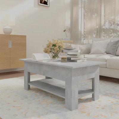Coffee Table 102x55x42 cm Engineered Wood