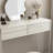 Makeup Vanity with mirror,3 drawers