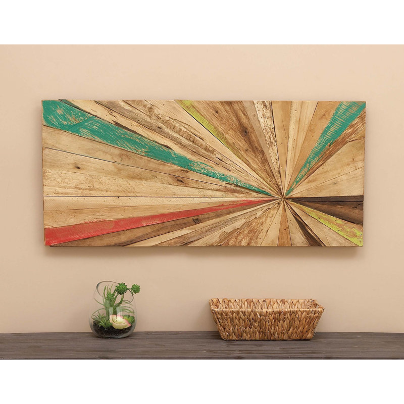 Abstract Wall Decor on Wood