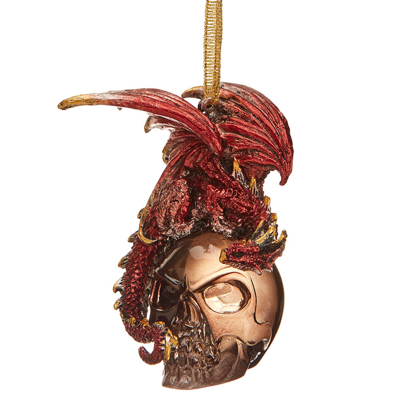 7.62cm Handmade Resin Dragon Hanging Figurine Ornament