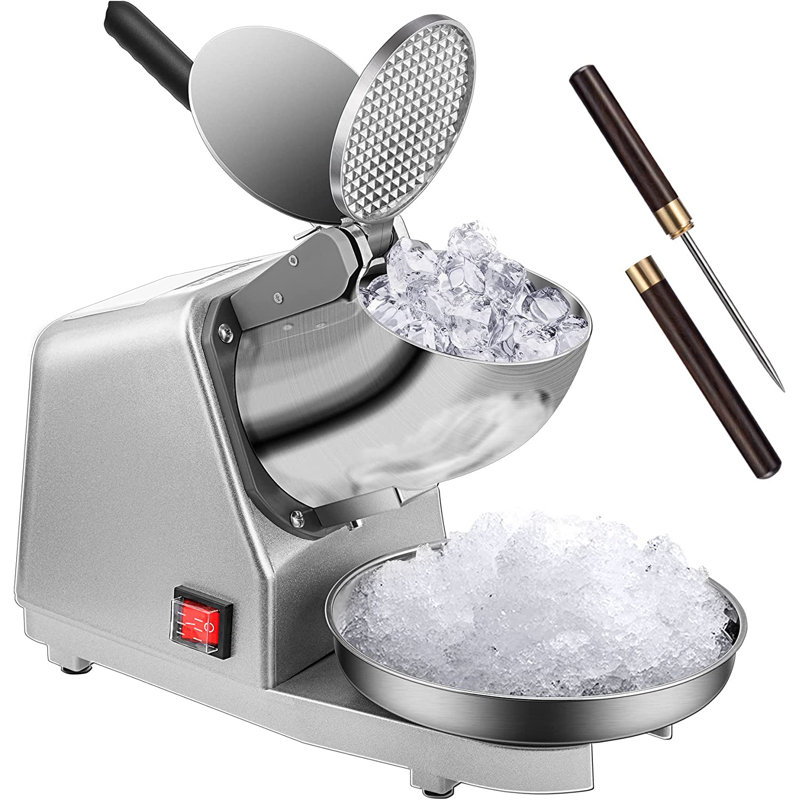 Dual Blades Snow Cone Maker Machine