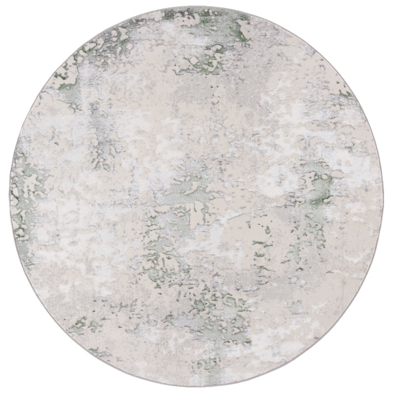 Blynn Performance Abstract Rug, Round 6'7"