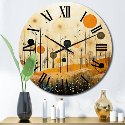 Blatce - Abstract Wall Clock