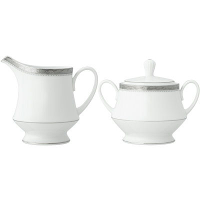 Noritake Charlotta Sugar and Creamer Set