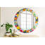 Huldar Glass Flat Wall Mirror