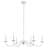 Wicklow Bohemian Farmhouse Iron LED Chandelier-803211182-803211566
