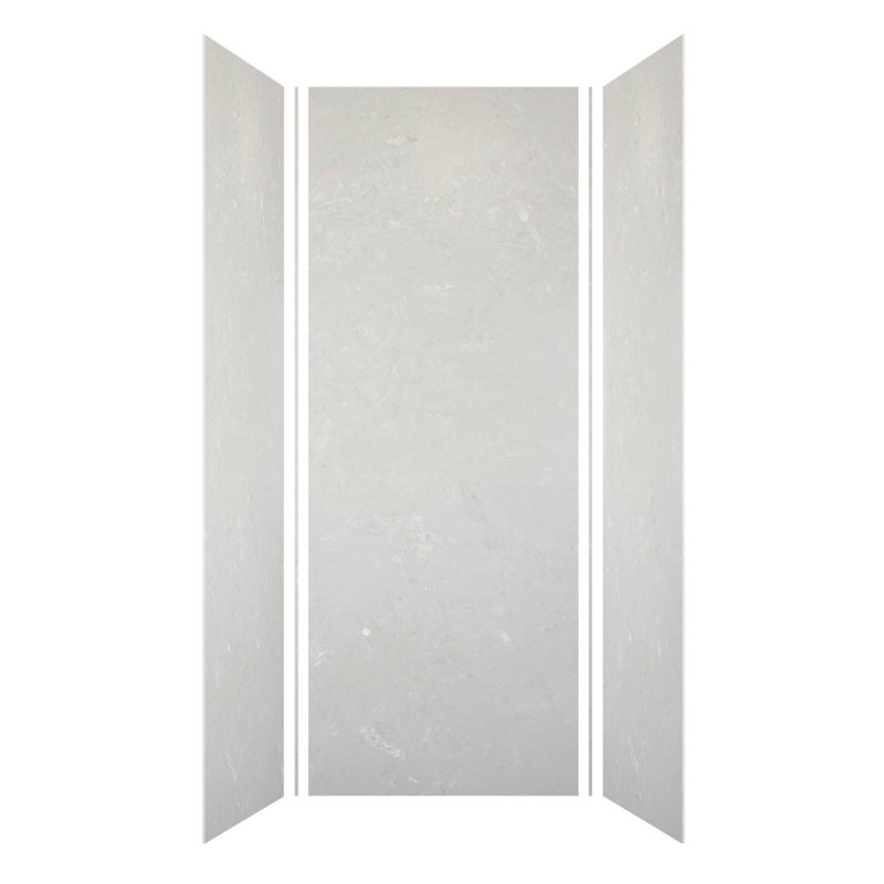 Ensemble de mur de douche 3 pièces Saramar, H 96 po x l 36 po x P 36 po