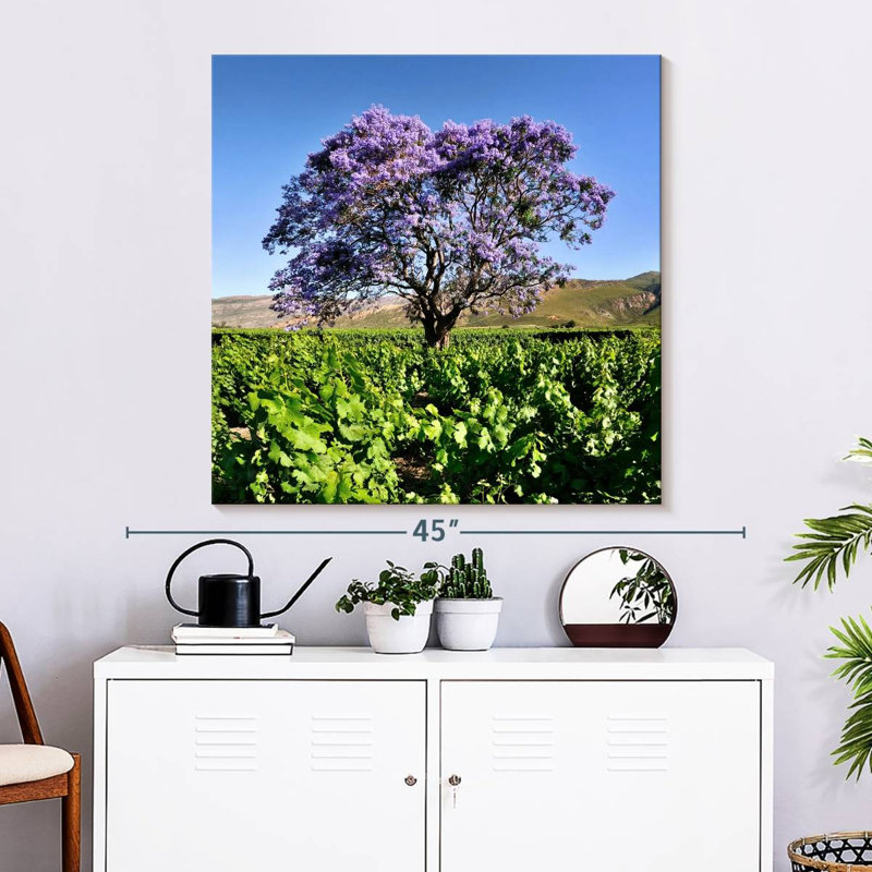 Harnek Jacaranda Tree, 33" H x 33" W