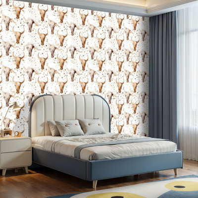 Peel and Stick Wallpaper Contact Paper Western cowboy country paper file Self Adhesive and Removable 17.7in x 118in(45x300cm)