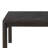Rectangular Dining Table With Parquet-Style Top And Rounded Corners-452849347