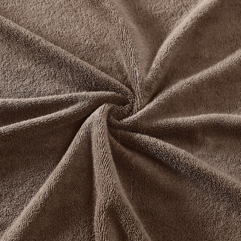  Complete 20 Piece Cotton Towel Set, Brown