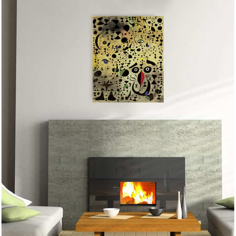 The Beautiful Bird? by Mirò - Single Picture Frame Print on MDF