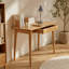 Bureau 100% bois massif bois naturel Bureau d'ordinateur Bureau d'étude Chêne bois naturel PC Bureau Bureau coiffeuse Slim bois massif avec tiroir Simple Work