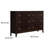 Commode double 6 tiroirs l 56,25 po