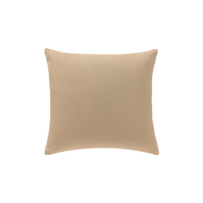 Warm Beige Drift Weave Indoor Outdoor Pillow Cover 20x20