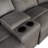 Omie Manual Reclining Grey Sectional