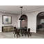 Modern Fin Round Marble Dining Table-66198506