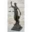 Statue de bronze Justica Themis