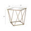Table de bout à miroir Elegant Ash