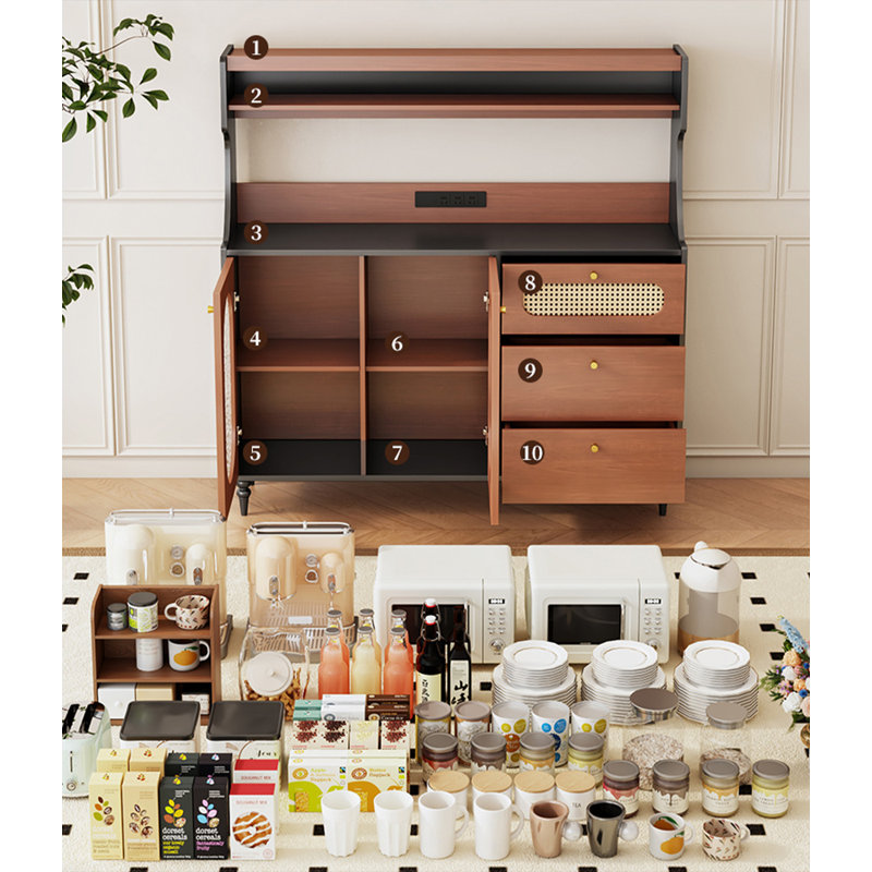 Armoire de rangement Mid-Century
