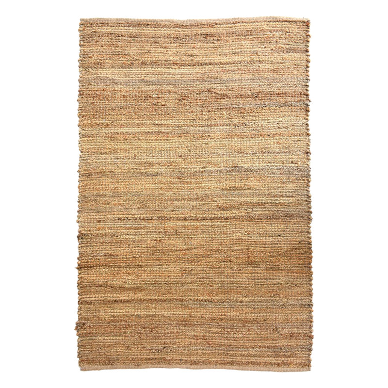 Timmie Solid Colour Hand Woven Area Rug, Rectangle 120 x 170cm