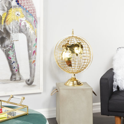 Metal Tabletop Globe