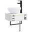 Single Bathroom Vanity with Ceramic Basin-699954318