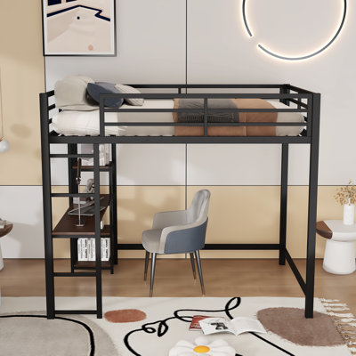 Lit mezzanine double pour enfants Lazlo