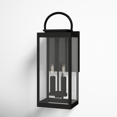 Debra 2 Light Outdoor EPMM Vivex Wall Light