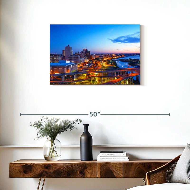 Senne Memphis Highways, 20" H x 30" W
