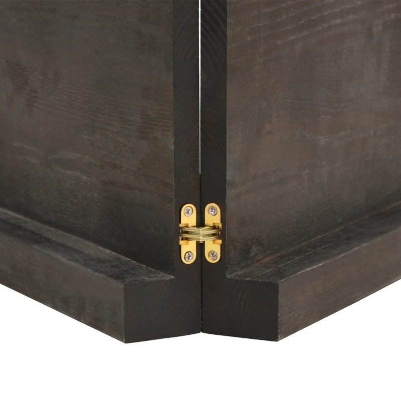 Mihael 200cm Solid Wood Bathroom Vanity Top, Dark Brown