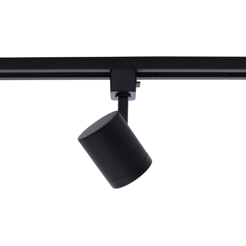 Charge 8010 Led 5-Color Temperature Selectable 3 Light Track Kit, Black, Black