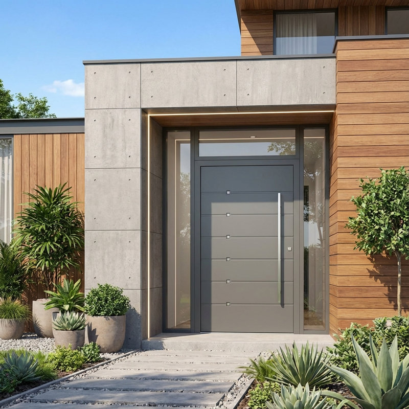Mai Iron Pivot Door
