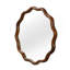 Miroir décoratif rond en bois massif ondulé de 36 pouces, pour chambre à coucher, salle de bain, salon, vestibule-84771338-86069734-196087530