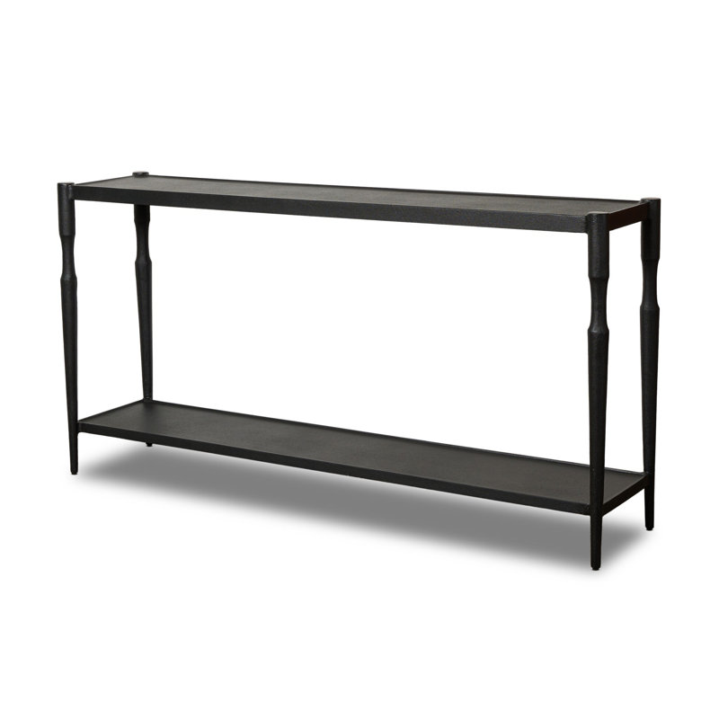 Augusta Console Table- 60"-Textured Iron