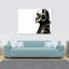 Banksy DJ Skull by Banksy - No Frame Print on Canvas-1390124541