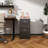 2-Drawer Lockable Metal Vertical File Cabinet for A4/Legal/Letter Size, Office & Home, Assembly Required-1770606896