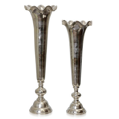 Ferhard Cast Aluminum Table Vase