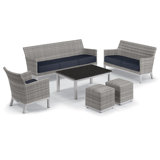 Saleem Outdoor - Piece Conversation Set