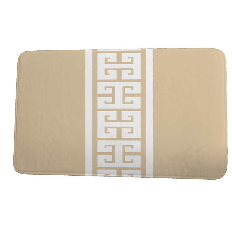 Tapis de bain Juliet, l 34 po x L 21 po, Beige