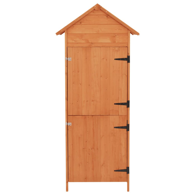 Remise à outils verticale en bois massif l 1,39 pi x P 2,1 pi Russo