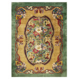 Antique Art Deco / Art Nouveau Room Size Wool Chinese Rug