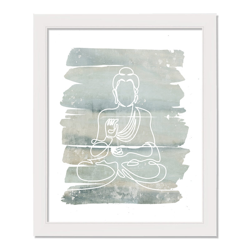Bouddha abstrait - impression d'un seul cadre photo