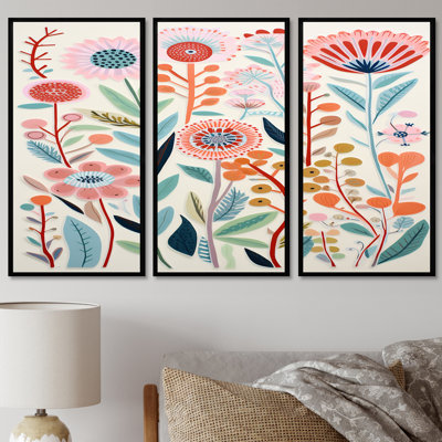 Ensemble de salon Ellicott - Botanicals Wall Art