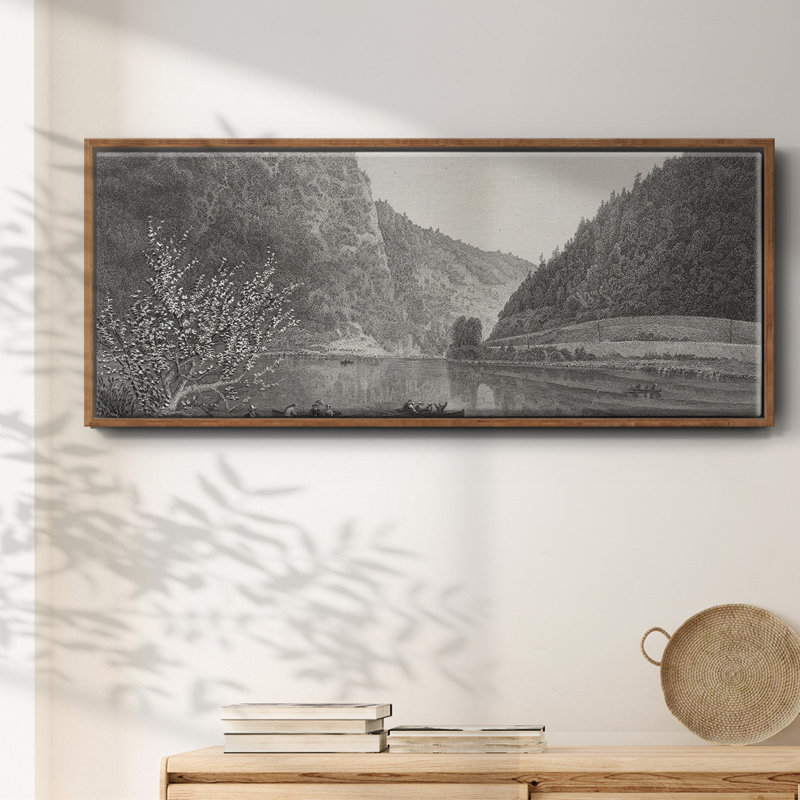Delaware Water Gap- Framed Canvas