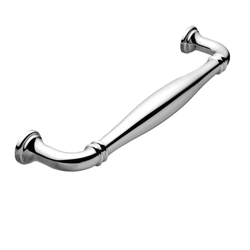 Paris 6" Center to Center Polished Nickel Bar Drawer Pull, 6", Polished Nickel