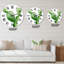 Cactus vert du sud-ouest - Horloge murale tropicale-60329421